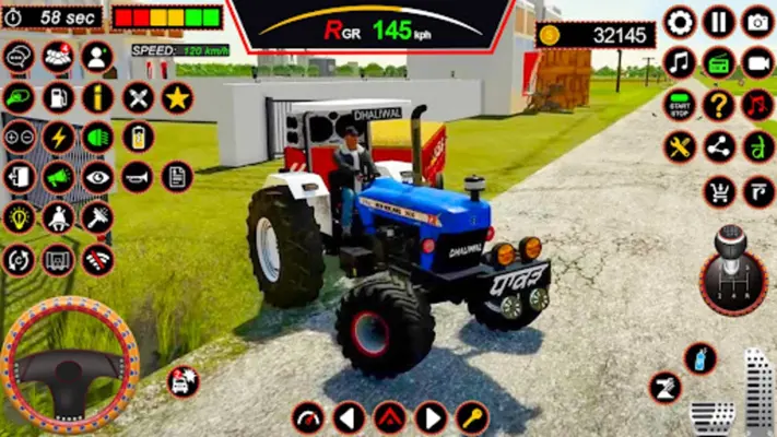 Tractor Transport Farming Game android App screenshot 1