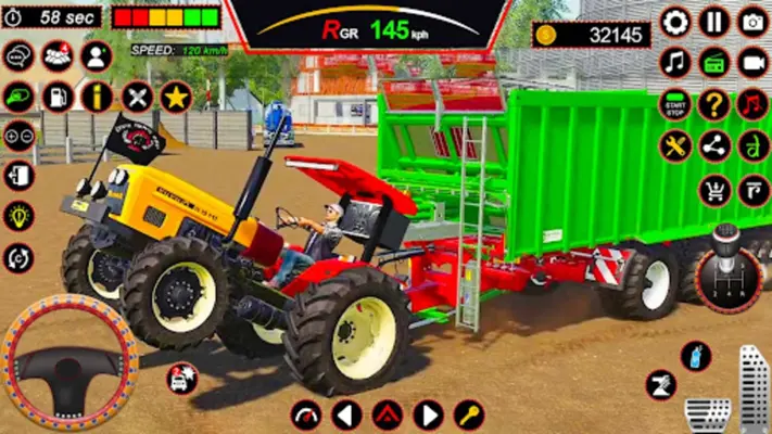 Tractor Transport Farming Game android App screenshot 5